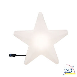 Paulmann Plug&Shine Light object STAR, IP67, 24V, 2.8W 3000K 235lm, dimmable, incl. earth spike