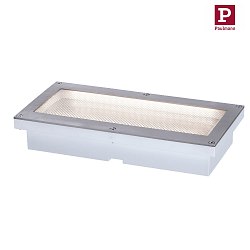 solar floor recessed luminaire ARON large, walkable, with motion detector IP67, white 
