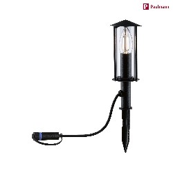 bollard lamp PLUG&SHINE CLASSIC MINI LED E14 IP44, anthracite dimmable