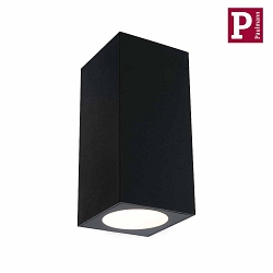 Luminaire mural dextrieur FLAME LED haut bas, grand, angulaire IP44, anthrazit 