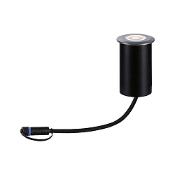 PLUG & SHINE LED Einbau-Spot IVO, IP67, 24V, 7W 3000K 680lm, begehbar, Grau