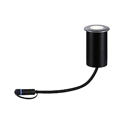 outdoor recessed luminaire PLUG&SHINE FLOOR LED walkable IP67, grey dimmable