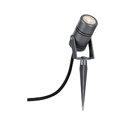 Faretto da esterno RADON LED girevole IP65, Grigio 