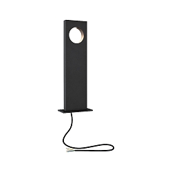 Outdoor LED Pollerleuchte IVO, IP65, 230V, indirekt, 7W 3000K 150lm, Aluminium, Grau