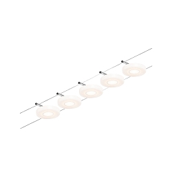 wire system DISCLED 5-fold, chrome, chrome matt 