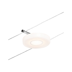 wire luminaire DISCLED, chrome, chrome matt 