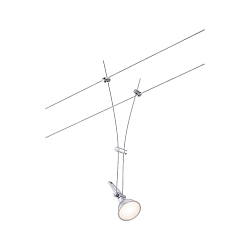 wire luminaire COMET GU5,3, chrome matt dimmable