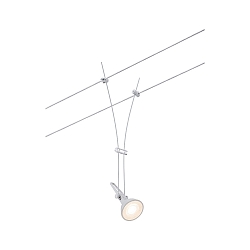 wire luminaire COMET GU5,3, white matt dimmable