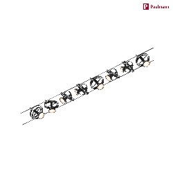 wire system CARDAN 8-fold GU5,3, black matt 