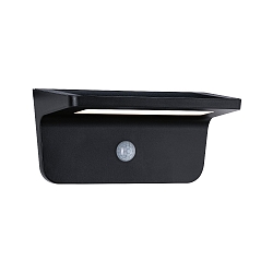 solar wall luminaire CYRUS with sensor IP44, anthracite 