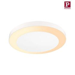 Outdoor LED Deckenleuchte CIRCULA SENSOR, IP44, 14W 2200-3000K (Tunable Warm) 880lm, ZigBee steuerbar, dimmbar, wei