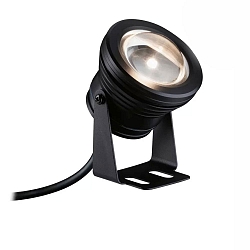 LED Unterwasserleuchte PLUG&SHINE, 5W, 3000K, 300lm, IP68, schwarz