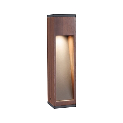 Paletto luminoso TRABIA GU10 IP44, Legno 