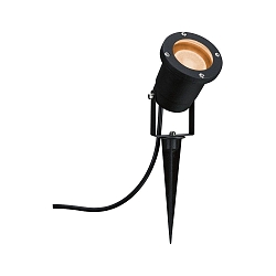 Lampe  piquet de terre GU10 IP65, noir