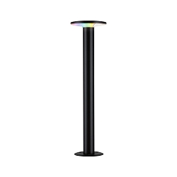bollard lamp PLATE ZigBee controllable IP44, anthracite dimmable