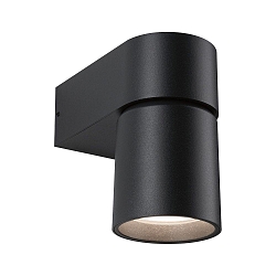 outdoor wall luminaire KIMU IP44, anthracite, transparent 