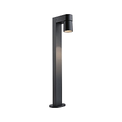 Paletto luminoso KIMU 1 SPOT 1-Lampadina IP44, antracite, trasparente 