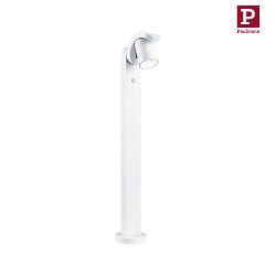 bollard lamp CUFF PIR with sensor IP44, transparent, white 