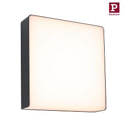 outdoor wall luminaire AZALENA PIR with sensor IP44, anthracite, transparent 