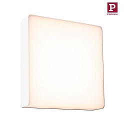 outdoor wall luminaire AZALENA PIR with sensor IP44, transparent, white 