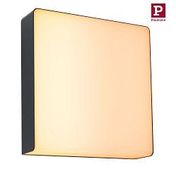 outdoor wall luminaire AZALENA with sensor, ZigBee controllable, insect friendly IP44, anthracite, transparent dimmable