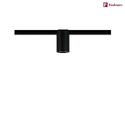 Supporto URAIL CEILING SOCKET E27, Nero dimmerabile