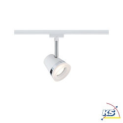 Paulmann URail Spot Cone, excl. lamp, max. 10W, GU10, white/chrome