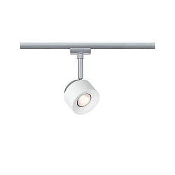 Spot URAIL PANE LED, Cromo opaco, Bianco dimmerabile
