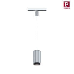 3-phase pendant luminaire CORUS E27, silver