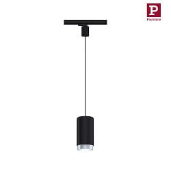 3-phase pendant luminaire CORUS E27, black