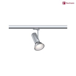 Halogne sur rail APOL rglable E27, chrome