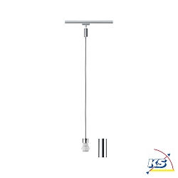 Paulmann URail 2Easy Basic Pendelum, excl. lamp, max. 20W E27, chrome matt