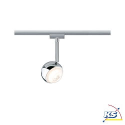 Spot URAIL CAPSULE II LED, Cromo, Cromo opaco dimmerabile