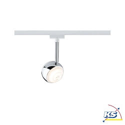 Spot URAIL CAPSULE II LED, Cromo, Bianco dimmerabile