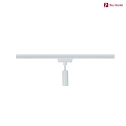 URail Pendeladapter Universal, lang, 230V, max. 50W, Kabel- max. 7mm, belastbar bis 3kg, Metall / Kunststoff, Wei