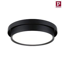 LED Deckenleuchte MALIK, 230V, 13,5W, 2700K, 850lm, 3-Step-Dim, IP20, schwarz