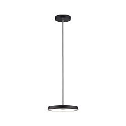 pendant luminaire HILDOR IP20, black dimmable