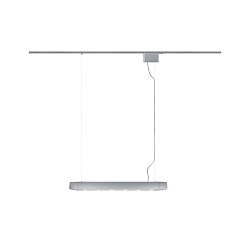 Luminaire  suspension URAIL BARRE 6 flammes GU10, chrom mat gradable