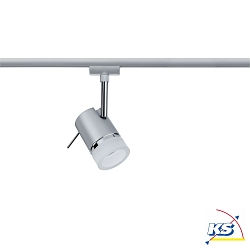 Spot URAIL PIPE GU10, Cromo, Cromo opaco dimmerabile