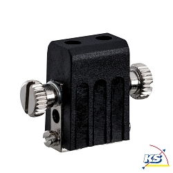 Accessories for Wire system 12V Lamp holder, GX5,3, 12V, black
