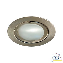 Luce per mobile KLIPP KLAPP G4, ferro spazzolato dimmerabile
