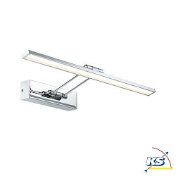 Eclairage de tableau GALERIA BEAM FIFTY LED avec bras articul, inclinable, chrome 