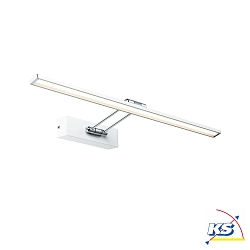 Eclairage de tableau GALERIA BEAM SIXTY LED avec bras articul, inclinable, blanche 