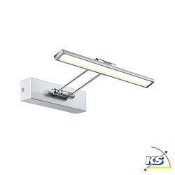 LED Bilderleuchte GALERIA BEAM THIRTY, 230V, 5W 2700K 530lm, mit Gelenkarm, NIckel satiniert