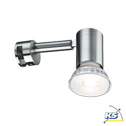 Paulmann Galeria Mirror luminaire LED Simplo brushed iron incl. lamp 5,3W GU10