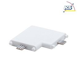 Clever Connect Corner connector BORDER, 12V DC, white matt / plastic