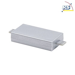 Clever Connect Line connector BARRE, 12V DC, chrome matt / plastic