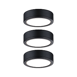 Lampada da sottopensile PUKK LED Set di 3, Nero  10,5W 210lm 2700K