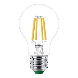 LED Filamentlampe MAS LEDBulb ND CL GUE Standard, A60, 2,3W, E27, 2700K, 485lm