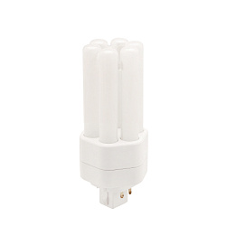 Lampe compacte � LED ESSENCE TRIO/E26 830 (RALUX TRIO/E RETROFIT) commutable terne GX24q-3 10W 1020lm 4000K 280� CRI >80  mat